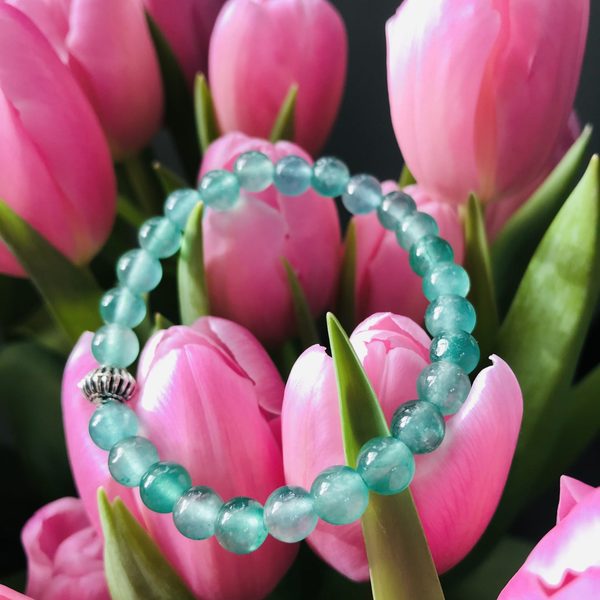 Edelsteen armband Aventurijn green 6mm