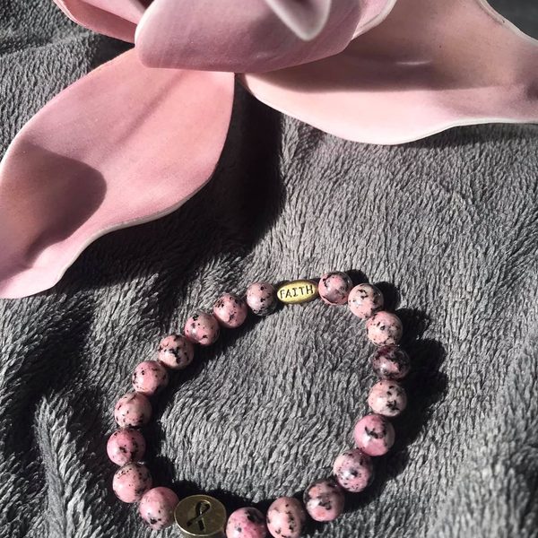 Edelsteen armband Labradorite Orchid 8 mm